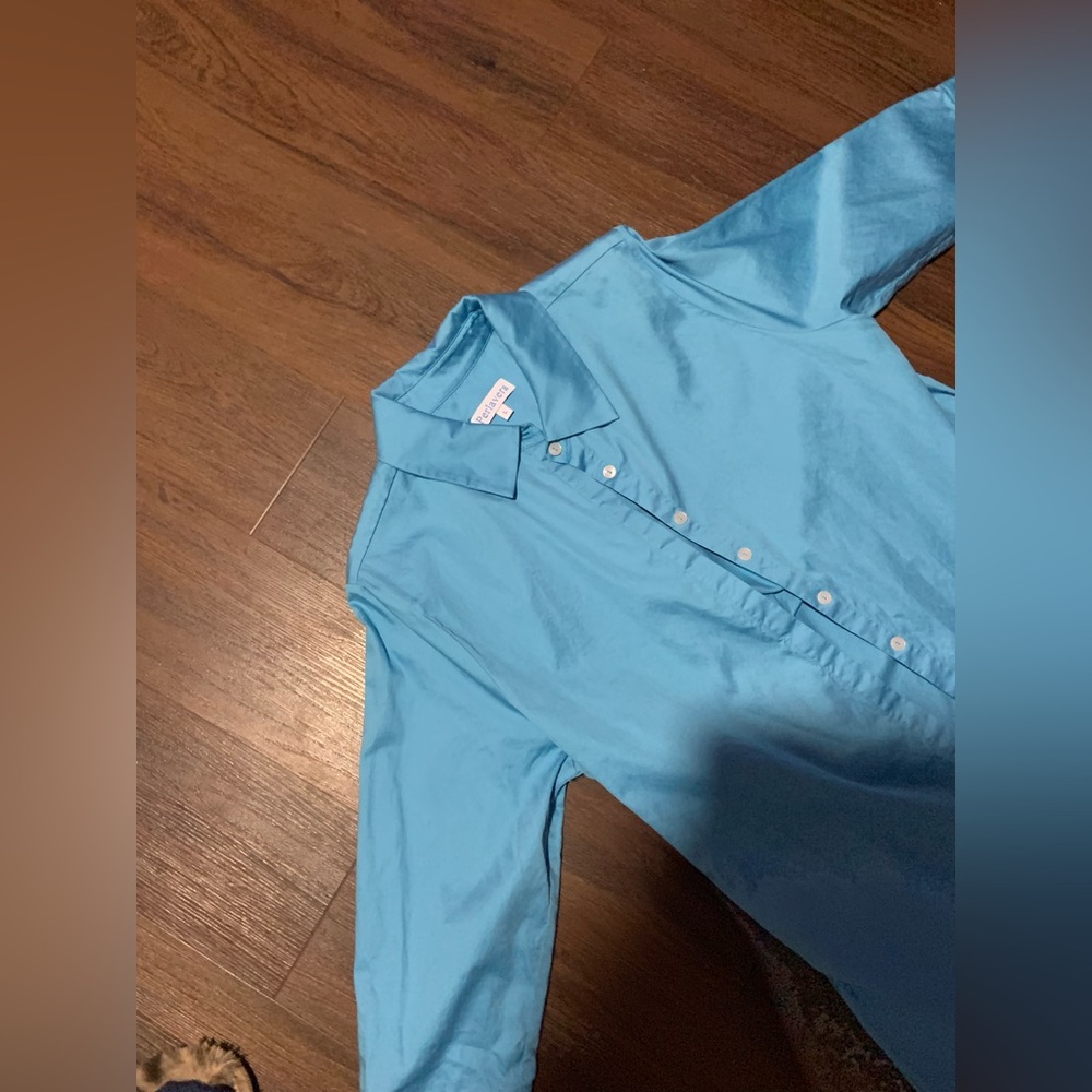 Perlavera Solid Chris Shirt Dress
$198.00 light blue logo Classic casual winter - Picture 7 of 14